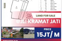 Kavling Tanah di Kramat Jati Dijual Luas 4084m2 Legalitas - Kavling Tanah di Kramat Jati Dijual Luas 4084m2 Legalitas -