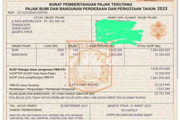 Komersial Usaha Dijual di Duren Sawit Jakarta Timur LT 1830m2 & LB 50m2 Komersial Usaha Dijual di Duren Sawit Jakarta Timur LT 1830m2 & LB 50m2