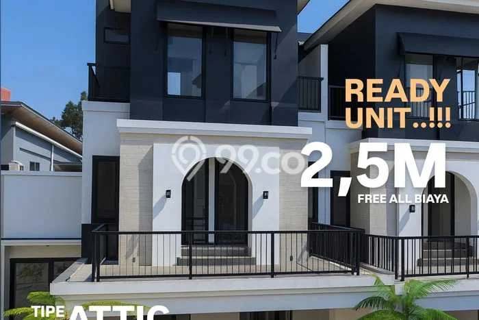 Rumah Modern 3 KT LT 136m2 di Karang Rejo Rumah Modern 3 KT LT 136m2 di Karang Rejo