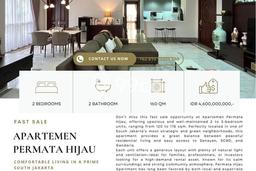 Apartemen Prestisius Dijual di Jakarta Selatan Lokasi Strategis Punya 2 Kamar Tidur Apartemen Prestisius Dijual di Jakarta Selatan Lokasi Strategis Punya 2 Kamar Tidur