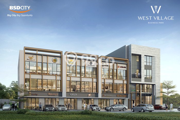 Ruko Kawasan BSD City, Luas 126m², Posisi Jalan Utama Ruko Kawasan BSD City, Luas 126m², Posisi Jalan Utama