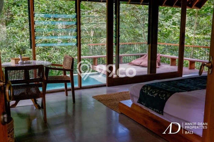 Vila Kawasan Ubud, Dimensi 120m2m², Akses ke transportasi publik Vila Kawasan Ubud, Dimensi 120m2m², Akses ke transportasi publik