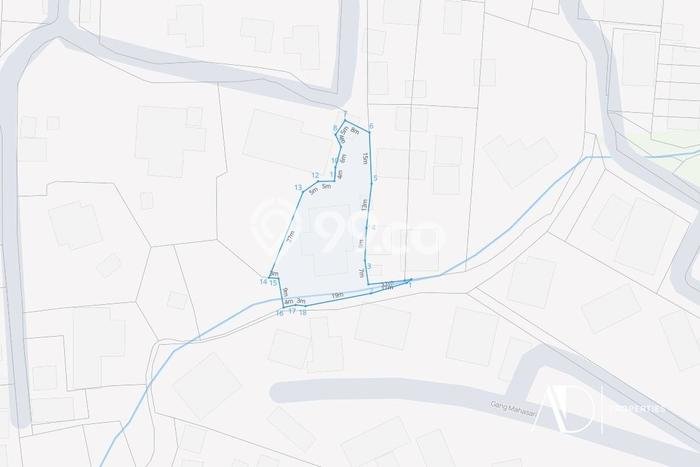 Kavling Tanah untuk Dijual di Seminyak, Badung, Luas 974m2 Kavling Tanah untuk Dijual di Seminyak, Badung, Luas 974m2