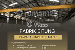 Paling Dicari! Pabrik Dijual di Bitung Harga Kompetitif Paling Dicari! Pabrik Dijual di Bitung Harga Kompetitif