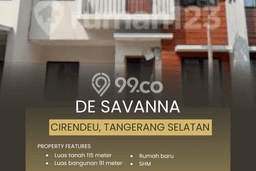 Siap Huni Rumah Mewah 3 Kamar di Ciputat Dekat ke Mana Pun Siap Huni Rumah Mewah 3 Kamar di Ciputat Dekat ke Mana Pun