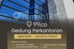 Kantor Usaha Dijual di Menteng Jakarta Pusat LT 1075m2 & LB 3500m2 Kantor Usaha Dijual di Menteng Jakarta Pusat LT 1075m2 & LB 3500m2