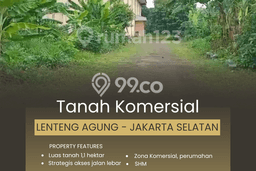 Untuk Dijual Tanah 11425m2 di Lenteng Agung, Jakarta Selatan Untuk Dijual Tanah 11425m2 di Lenteng Agung, Jakarta Selatan