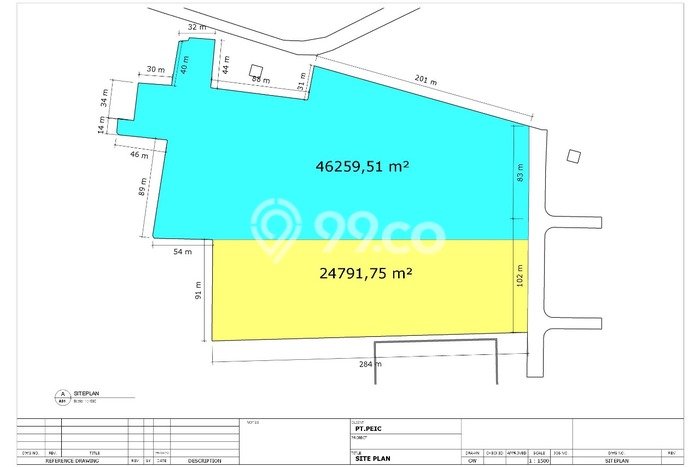 Dijual Tanah 24791m2 di Pasar Kemis, Tangerang Dijual Tanah 24791m2 di Pasar Kemis, Tangerang