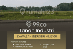 Untuk Dijual Tanah di Bekasi, Luas 40000m2 - Untuk Dijual Tanah di Bekasi, Luas 40000m2 -