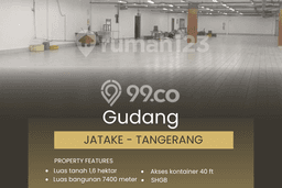 Unit Gudang Dijual di Tangerang LT 16078m2 & LB 7434m2 Unit Gudang Dijual di Tangerang LT 16078m2 & LB 7434m2