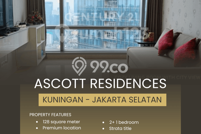 Dijual Apartemen Prestisius di CBD Area 2 Kamar & 2 Kamar Mandi Dijual Apartemen Prestisius di CBD Area 2 Kamar & 2 Kamar Mandi