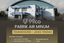 Lokasi Strategis! Dijual Pabrik Bisnis di Temanggung, Temanggung Kondisi Bagus Lokasi Strategis! Dijual Pabrik Bisnis di Temanggung, Temanggung Kondisi Bagus