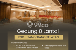 Unit Kantor Dijual di Tangerang LT 6646m2 & LB 18893m2 Unit Kantor Dijual di Tangerang LT 6646m2 & LB 18893m2