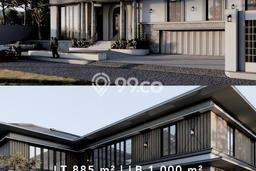 Hunian Elit LB 1000m2 Siap Pakai Desain Elegan di Kemang, Jakarta Selatan Hunian Elit LB 1000m2 Siap Pakai Desain Elegan di Kemang, Jakarta Selatan