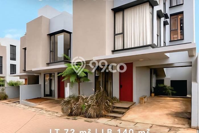 Rumah Modern 4 KT LT 72m2 di Jati Padang Rumah Modern 4 KT LT 72m2 di Jati Padang