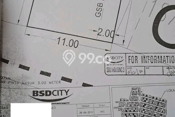 Tanah Kavling Dijual di BSD The Icon, Tangerang dengan Luas Tanah 187m2 Tanah Kavling Dijual di BSD The Icon, Tangerang dengan Luas Tanah 187m2