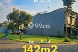 Tanah Dijual Area Strategis di BSD Tangerang 142m2 Tanah Dijual Area Strategis di BSD Tangerang 142m2