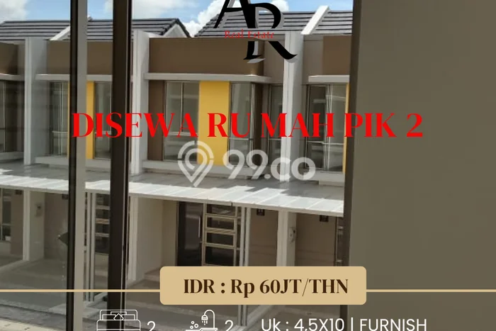 HUNIAN EKSKLUSIF! Rumah area Pantai Indah Kapuk 2, 2 KT, Design Modern, Luas 45m2m² LB 62m2m² HUNIAN EKSKLUSIF! Rumah area Pantai Indah Kapuk 2, 2 KT, Design Modern, Luas 45m2m² LB 62m2m²
