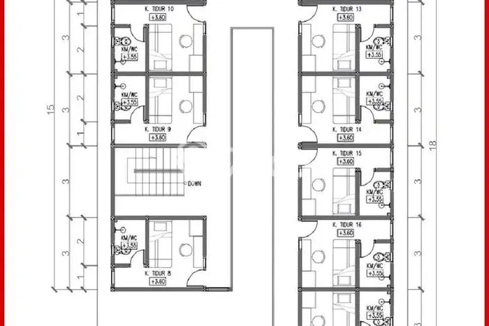 Aset Investasi! Rumah Kost Dijual di Ngaglik, Sleman, 16 KT, 16 KM, Luas 361m2 Aset Investasi! Rumah Kost Dijual di Ngaglik, Sleman, 16 KT, 16 KM, Luas 361m2