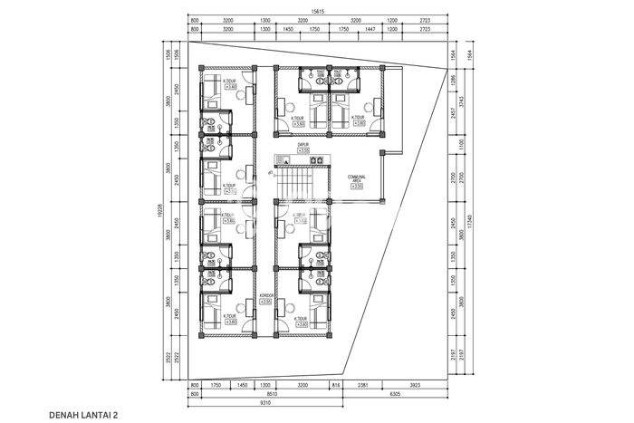Dijual Rumah Kost di Caturtunggal, Yogyakarta, 21 KT, 21 KM, Bangunan 453m2 Dijual Rumah Kost di Caturtunggal, Yogyakarta, 21 KT, 21 KM, Bangunan 453m2