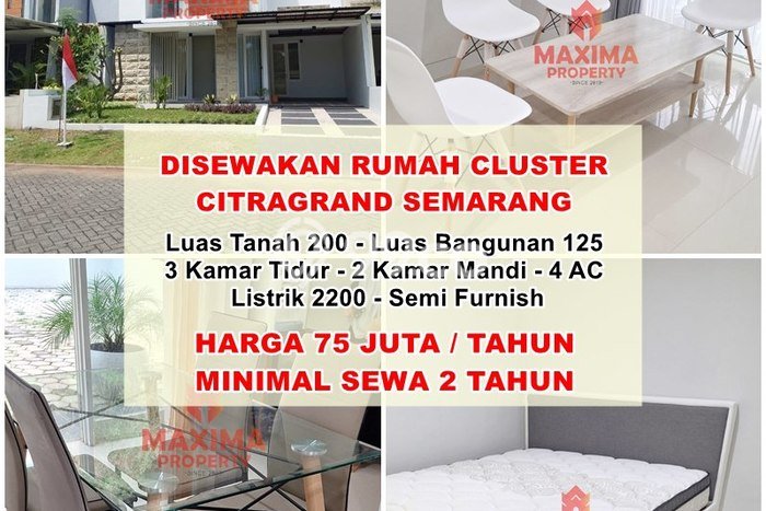 Rumah Tenang di Kedungmundu, 3 KT, Luas 200m² LB 125m² Rumah Tenang di Kedungmundu, 3 KT, Luas 200m² LB 125m²