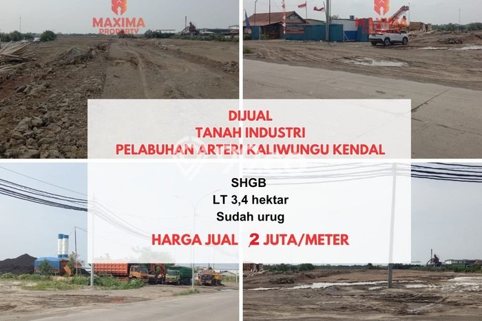 Kavling Tanah di Kaliwungu Dijual Luas 30000m2 Legalitas - Kavling Tanah di Kaliwungu Dijual Luas 30000m2 Legalitas -