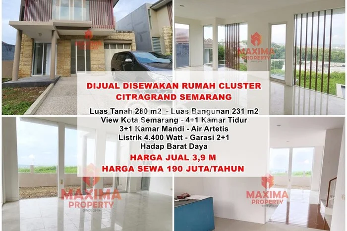 LOKASI PREMIUM! Rumah area Sambiroto, 4 KT, Lingkungan Strategis, Luas 280m2m² LB 231m2m² LOKASI PREMIUM! Rumah area Sambiroto, 4 KT, Lingkungan Strategis, Luas 280m2m² LB 231m2m²