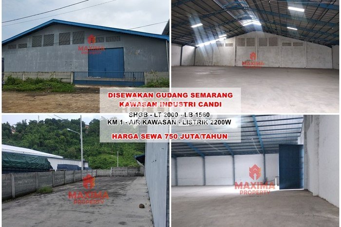 Unit Gudang disewakan di Semarang Barat Semarang dengan LT 2000m2 / LB 1560m2 Unit Gudang disewakan di Semarang Barat Semarang dengan LT 2000m2 / LB 1560m2
