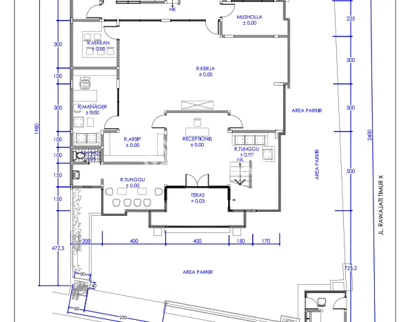 Unit Kantor Tersedia di Kalibata Spesifikasi LB 595m2 Unit Kantor Tersedia di Kalibata Spesifikasi LB 595m2