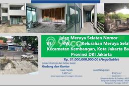 Gudang Dijual di Prime Area Jakarta Barat Luas 816m2 Gudang Dijual di Prime Area Jakarta Barat Luas 816m2