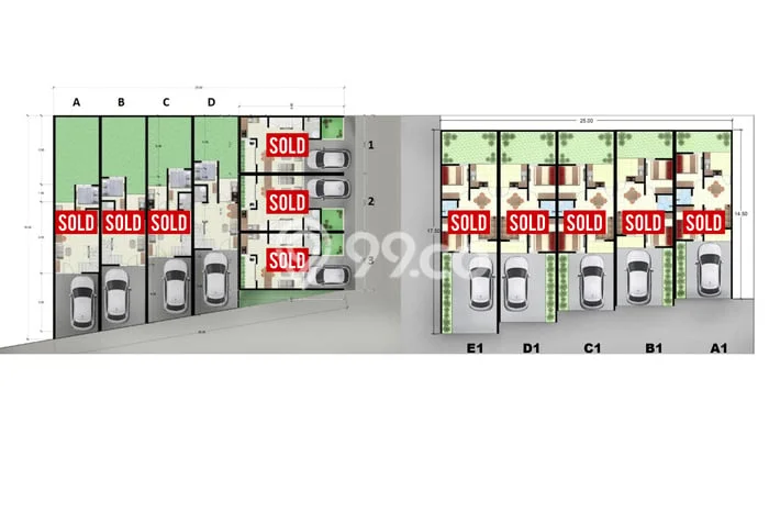 Hunian Cantik Minimalis Lb 90m2 di Semampir, Surabaya Hunian Cantik Minimalis Lb 90m2 di Semampir, Surabaya