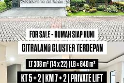Rumah Luxury Modern Tanpa Renovasi di Citraland Surabaya Rumah Luxury Modern Tanpa Renovasi di Citraland Surabaya