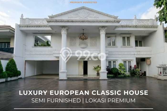 Rumah Mewah LB 1600m2 Siap Pakai Desain Elegan di Pondok Indah, Jakarta Selatan Rumah Mewah LB 1600m2 Siap Pakai Desain Elegan di Pondok Indah, Jakarta Selatan