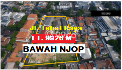 Lahan untuk Dijual Lokasi Tebet, Jakarta Selatan Luas 9926m2 - Lahan untuk Dijual Lokasi Tebet, Jakarta Selatan Luas 9926m2 -
