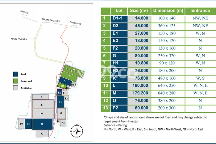 Dijual Tanah di Bandar, Luas 60000m², Lokasi Berkembang Dijual Tanah di Bandar, Luas 60000m², Lokasi Berkembang