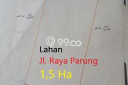 Tanah Kosong Dijual di Bogor dengan Area 15000m2 Tanah Kosong Dijual di Bogor dengan Area 15000m2