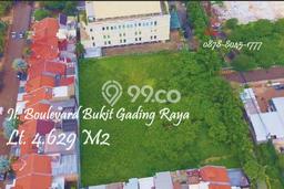 Tanah untuk Dijual Lokasi Kelapa Gading, Jakarta Utara Luas 4629m2 SHM Tanah untuk Dijual Lokasi Kelapa Gading, Jakarta Utara Luas 4629m2 SHM