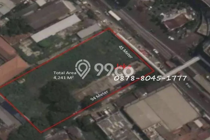 Lahan Kosong Dijual di Jakarta Pusat dengan Area 4241m2 Lahan Kosong Dijual di Jakarta Pusat dengan Area 4241m2