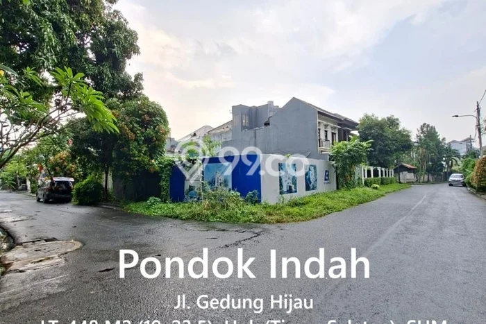 Tanah Kavling Dijual di Pondok Indah, Jakarta Selatan dengan Luas Tanah 448m2 Tanah Kavling Dijual di Pondok Indah, Jakarta Selatan dengan Luas Tanah 448m2
