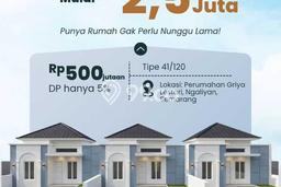 Jual Rumah Siap Huni di Ngaliyan Semarang Harga Rp 500 Juta LT 120m2 Jual Rumah Siap Huni di Ngaliyan Semarang Harga Rp 500 Juta LT 120m2