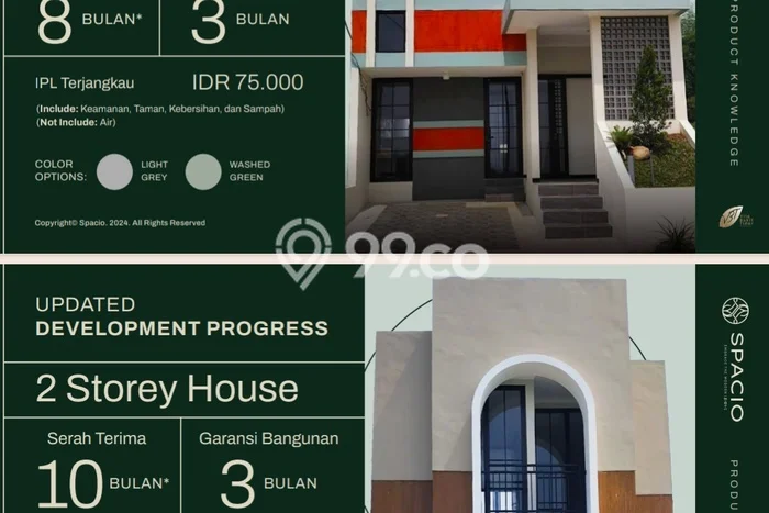 Rumah di Kawasan Merjosari, Lingkungan Elite 2 KT Rumah di Kawasan Merjosari, Lingkungan Elite 2 KT