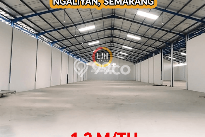 Gudang Komersial Disewakan di Ngaliyan Semarang Luas 2285m2 Gudang Komersial Disewakan di Ngaliyan Semarang Luas 2285m2