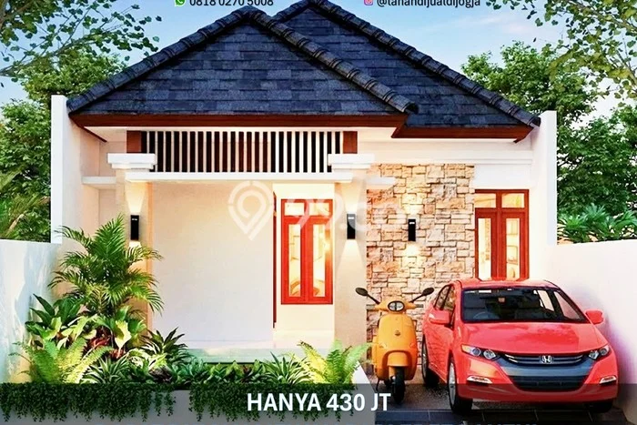 Rumah Modern LB/LT 48m2/92m2 Siap Huni Area Plered, Bantul Rumah Modern LB/LT 48m2/92m2 Siap Huni Area Plered, Bantul