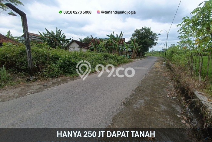 Jarang Ada! Tanah di Bantul Punya Luas 105m2 SHM Jarang Ada! Tanah di Bantul Punya Luas 105m2 SHM