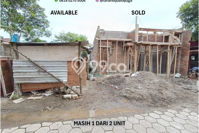 Rumah Modern LB/LT 48m2/92m2 Siap Huni Area Plered, Bantul Rumah Modern LB/LT 48m2/92m2 Siap Huni Area Plered, Bantul