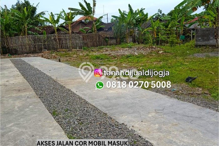 Tanah Dijual di Bantul Seluas 80m2 Strategis Tanah Dijual di Bantul Seluas 80m2 Strategis