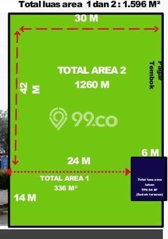 Tanah Komersial Disewakan di Cakung Jakarta Timur Seluas 1596m2 Tanah Komersial Disewakan di Cakung Jakarta Timur Seluas 1596m2