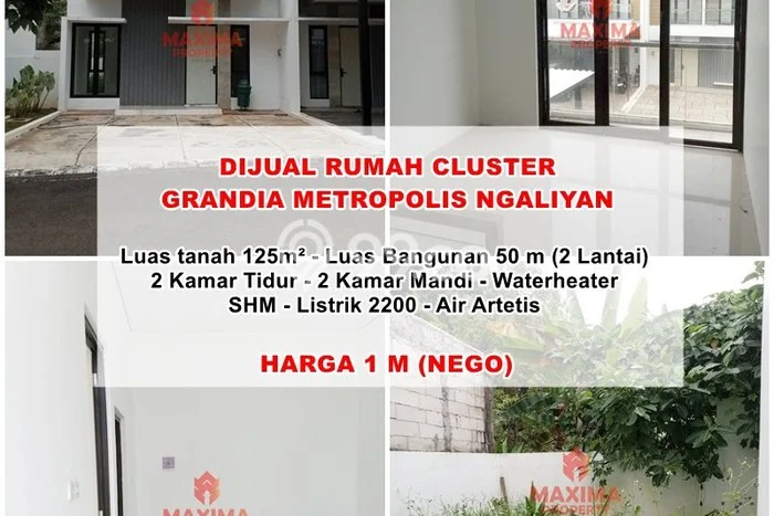 Rumah Modern Cantik 2 KT Bisa Langsung Pindah di Ngaliyan Rumah Modern Cantik 2 KT Bisa Langsung Pindah di Ngaliyan
