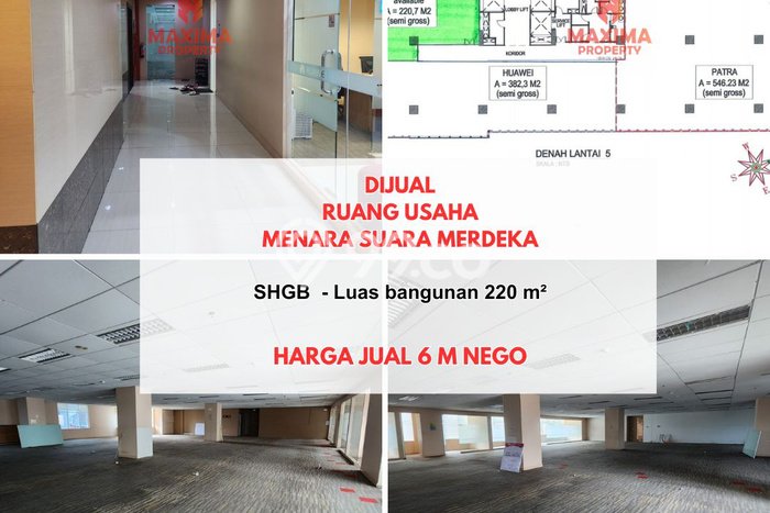 Komersial Dijual di Prime Area Semarang Luas 220m2 Komersial Dijual di Prime Area Semarang Luas 220m2