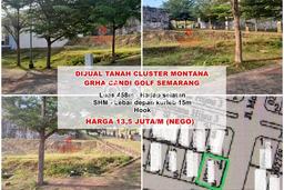 Untuk Dijual Tanah 458m2 di Candi Golf, Semarang Untuk Dijual Tanah 458m2 di Candi Golf, Semarang